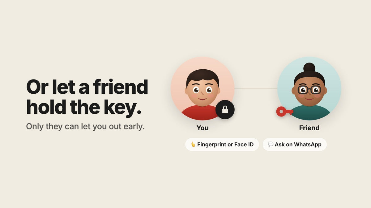 You, locked, and a friend holding the key to your Cult Focus lock